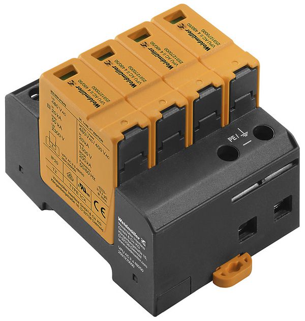 Parasurtension Weidmüller VPU AC II 4 480/50