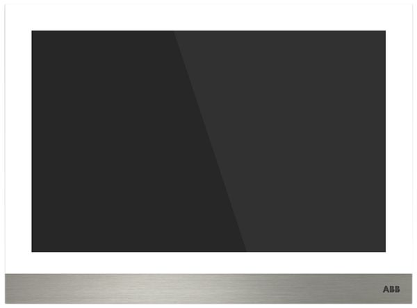 Station intérieur vidéo ABB-Welcome IP touch 10, LAN/LAN, DC/PoE, blanc