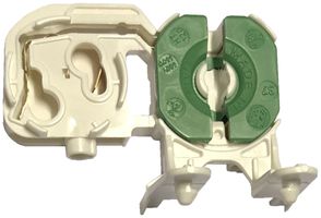 Fassungssockel G13 mit Startersockel, IP40, weiss