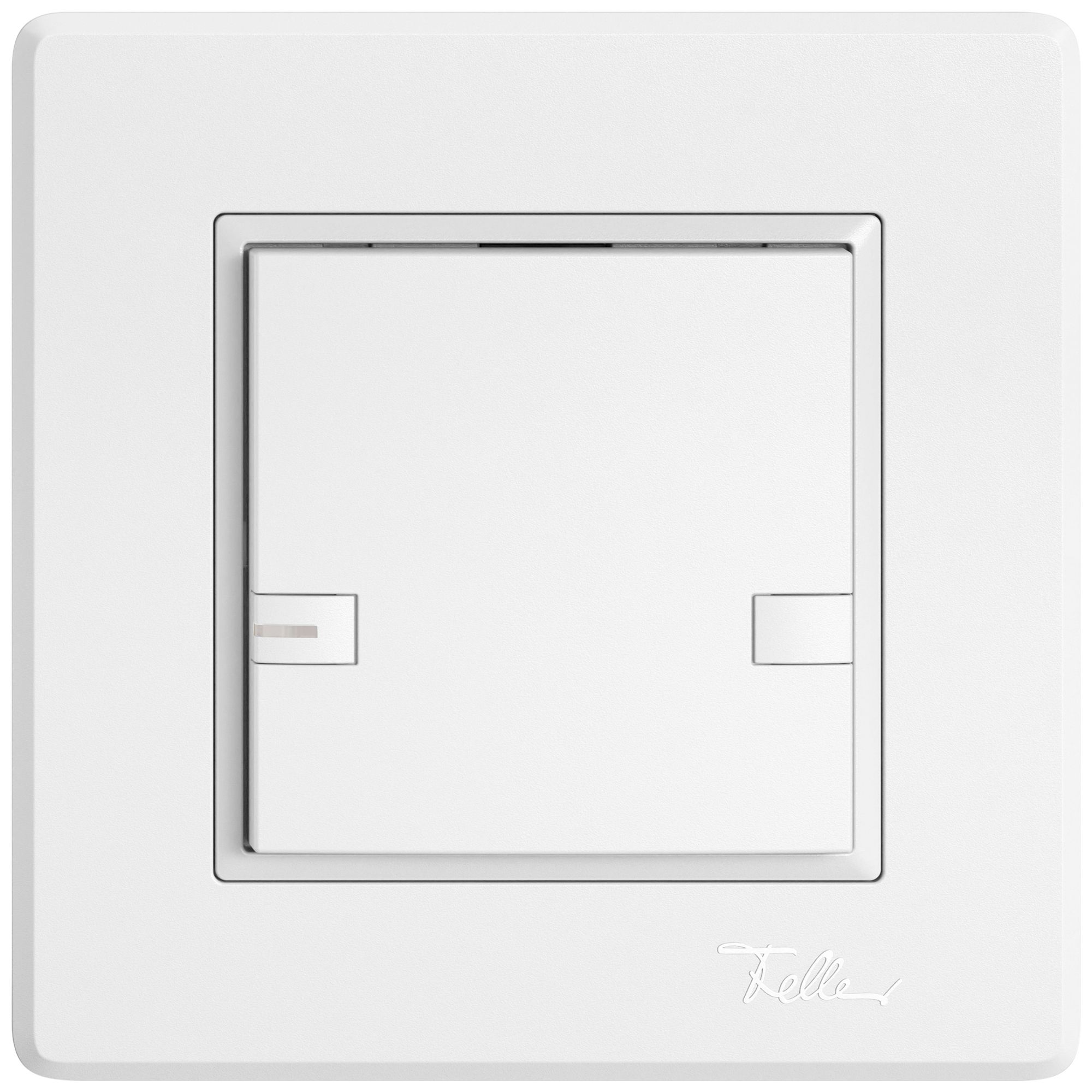 UP-Universaltaster EDIZIO.liv UNI SNAPFIX® 12…48V m.LED blau 1× 2-Tbed.ws