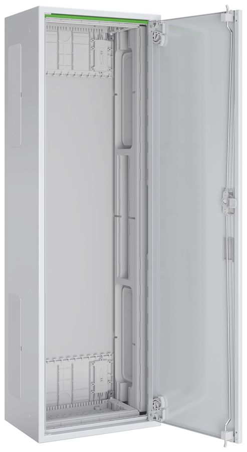 Coffret mural PrismaSeT XL IP44 a.porte 300×950×210mm 1 champ 6 rangées