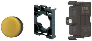 Leuchtmelder Eaton RMQ-Titan M22-L-Y-LED230 85…264VAC gelb IP67/IP69K