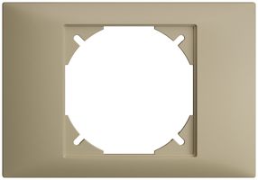 Abdeckrahmen I EDIZIOdue colore BKE sand