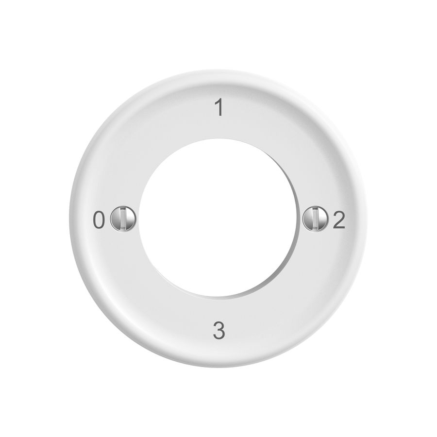 Montageset STANDARDdue SNAPFIX® f.Drehsch.m.Schloss 0-1-2-3 ws