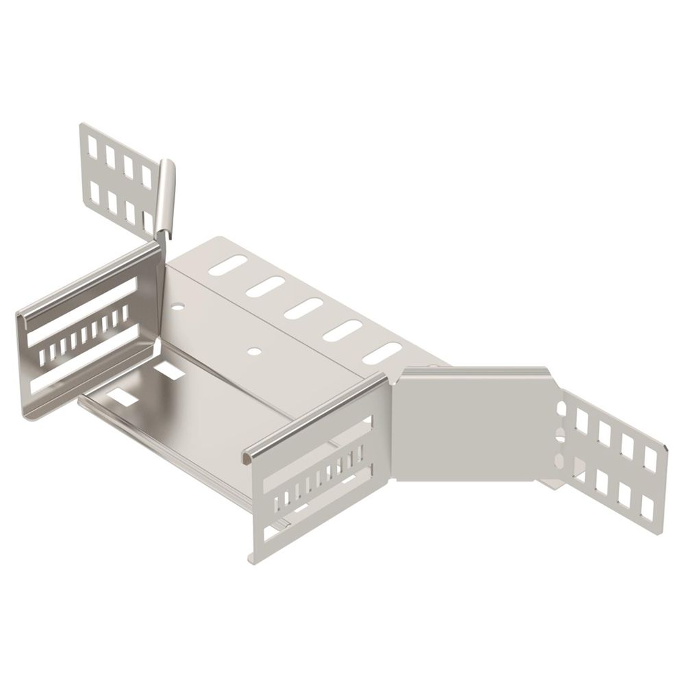 Sortie en T BET RAA 60×150mm acier fin A4 brut