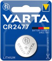 Knopfzelle Lithium VARTA Electronics CR2477 3V Blister à 1 Stück