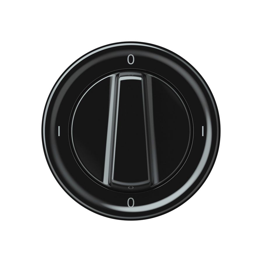 Drehschalter origin Ausschalter 0/3L 16A 250V 0-I-0-I 60×60mm schwarz