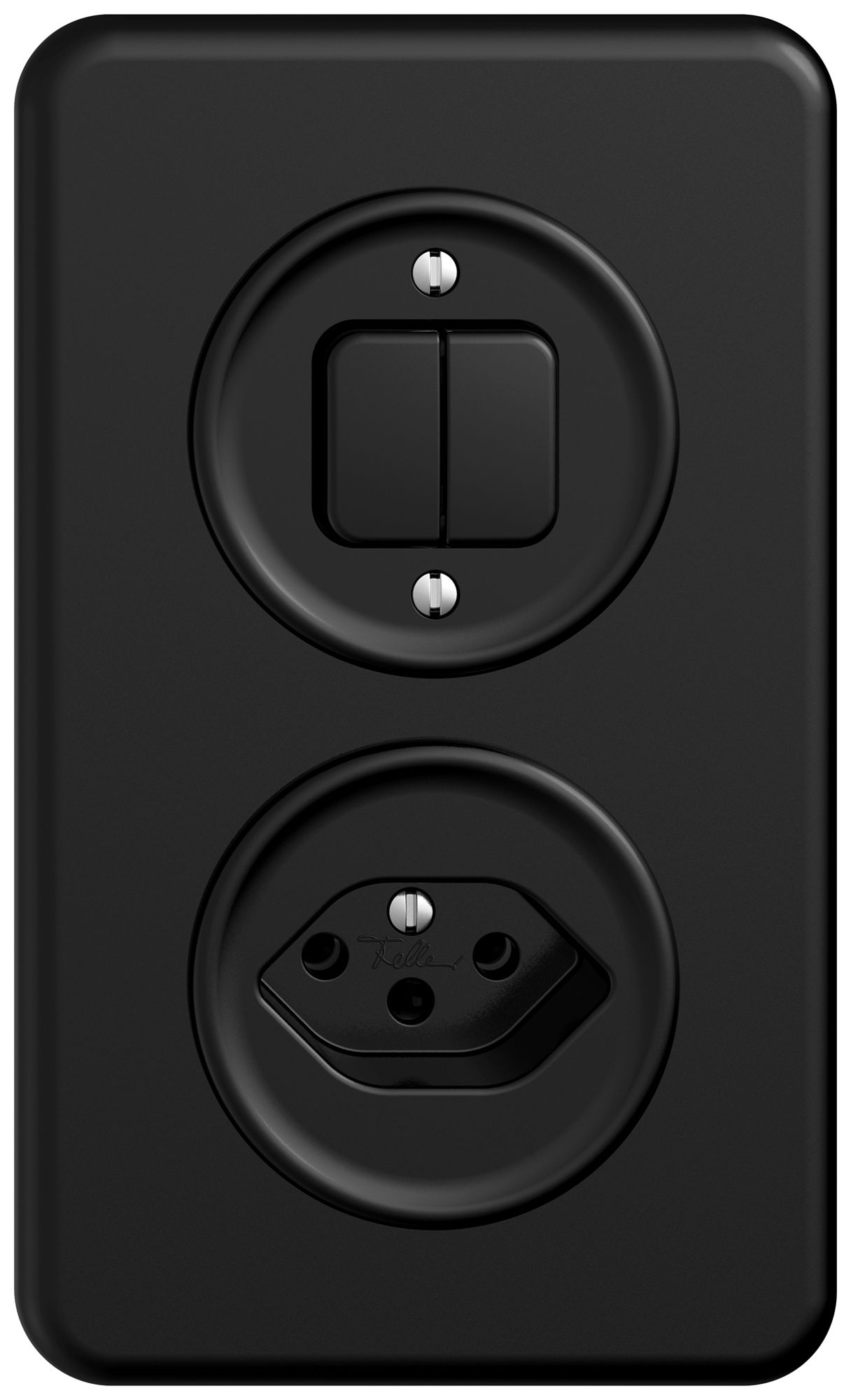 Combinazione INC STANDARDdue SNAPFIX® vert.sch.1/1L - 1×T13 ne