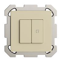 Stazione secondaria per interruttore INC 1c/2t scena WLAN Edue Wiser vanille