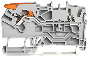 Borne de passage WAGO TopJob-S 2.5mm² 2L gris série 2102