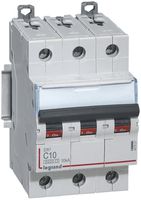 Disjoncteur Legrand C 3P 13A 6000A/10kA