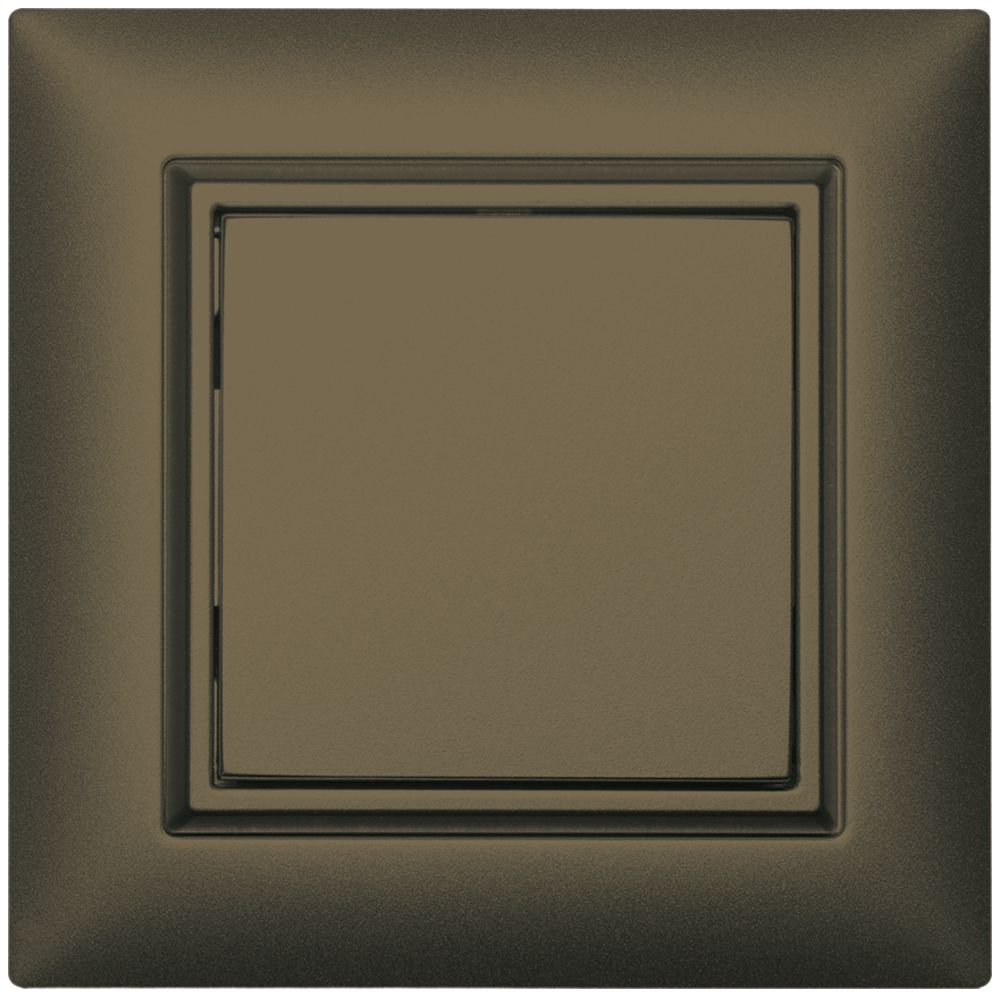 Pulsante RF AP ALADIN EnOcean EDIZIOdue, 1-volta, marrone