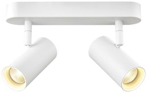 Spot LED SLV NOBLO 12W 1460lm 930 REG 240×105×127mm bianco 2×Spot