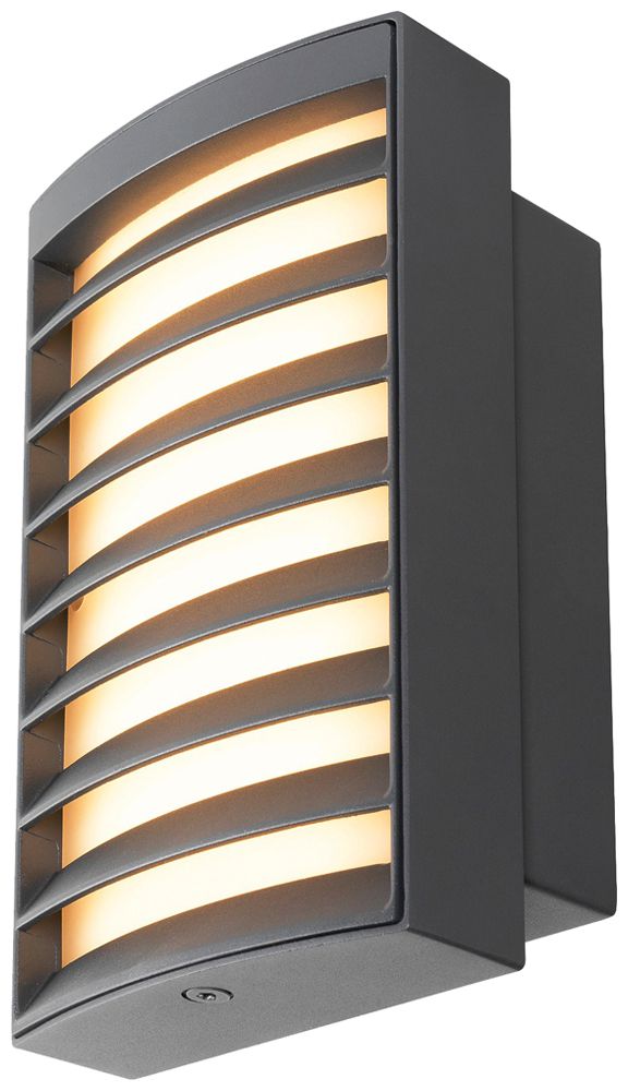 Applique LED SLV RASTERLYS 14W 350lm 827/830 IP65 VAR 210×120×76mm anthracite