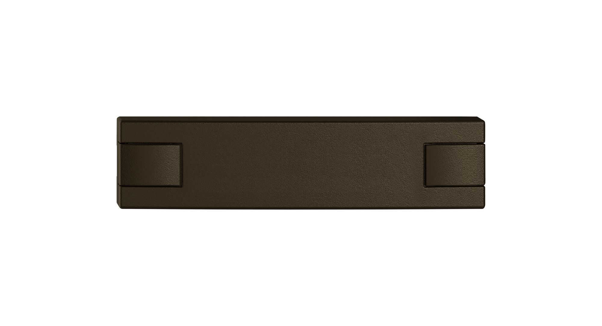 Poussoir 1/8 EDIZIO.liv SNAPFIX® p.KNX&UNI s.LED comm.à 2 touches br