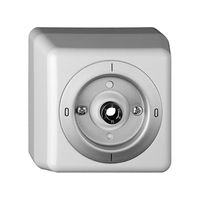 Capot AP FH pour interrupteur rotatif blanc