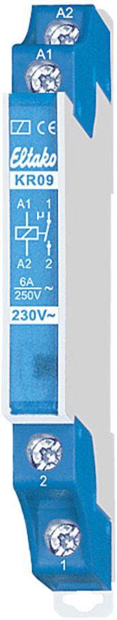 Relais de commande AMD Eltako 230VAC, 6A 1F, KR09