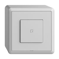 Pulsante scena AP 1 scena/1T Edue Wiser grigio chiaro