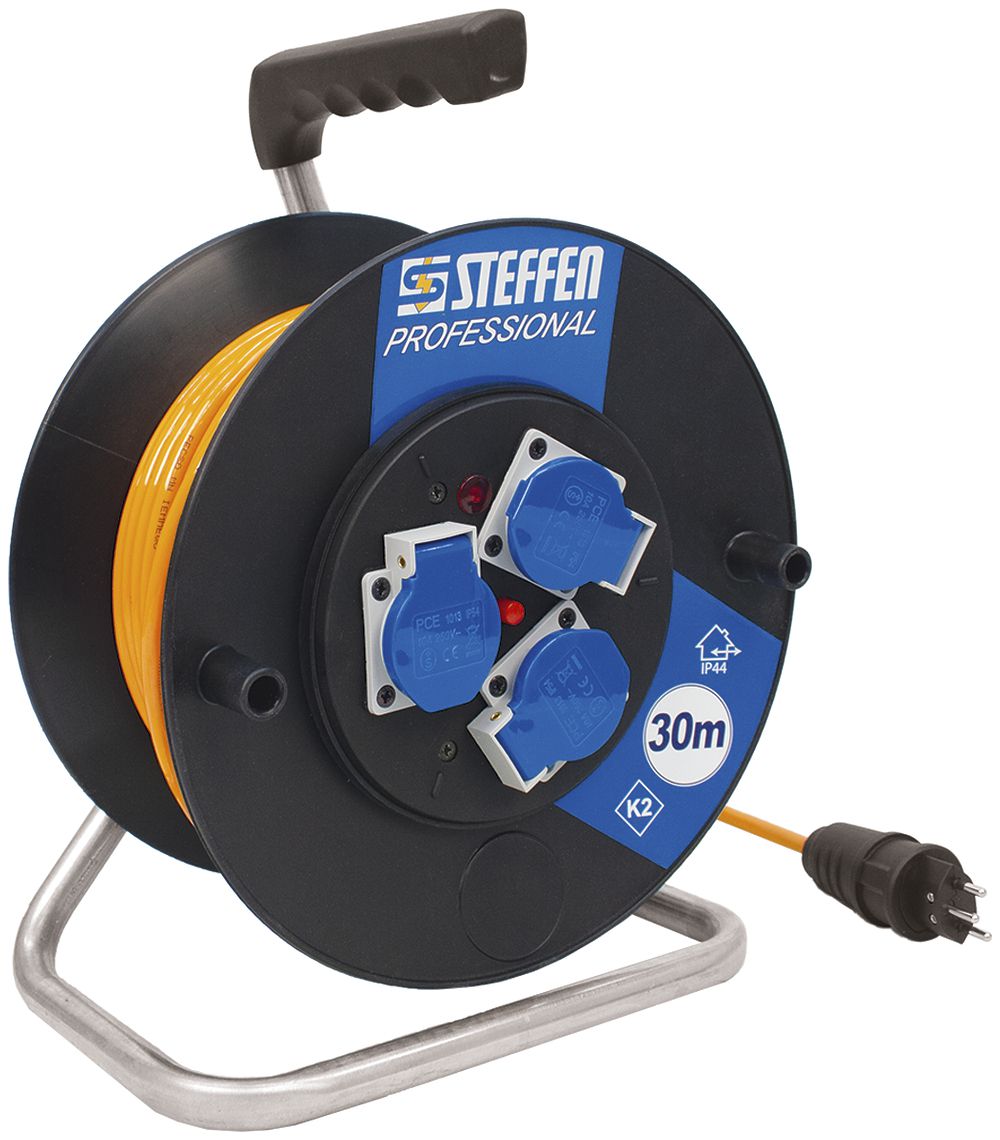 Kabelrolle Steffen Kunststoff 3×T23 EPR-PUR 3×1.5mm² 30m