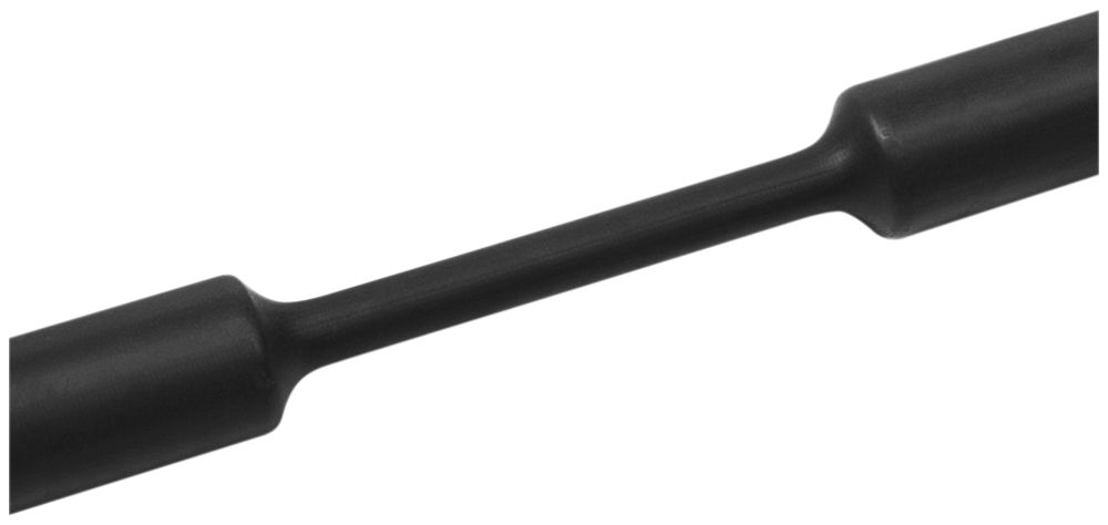 Warmschrumpfschlauch Hellermann Schrumpfrate 2:1 (9.5/4.8mm) schwarz