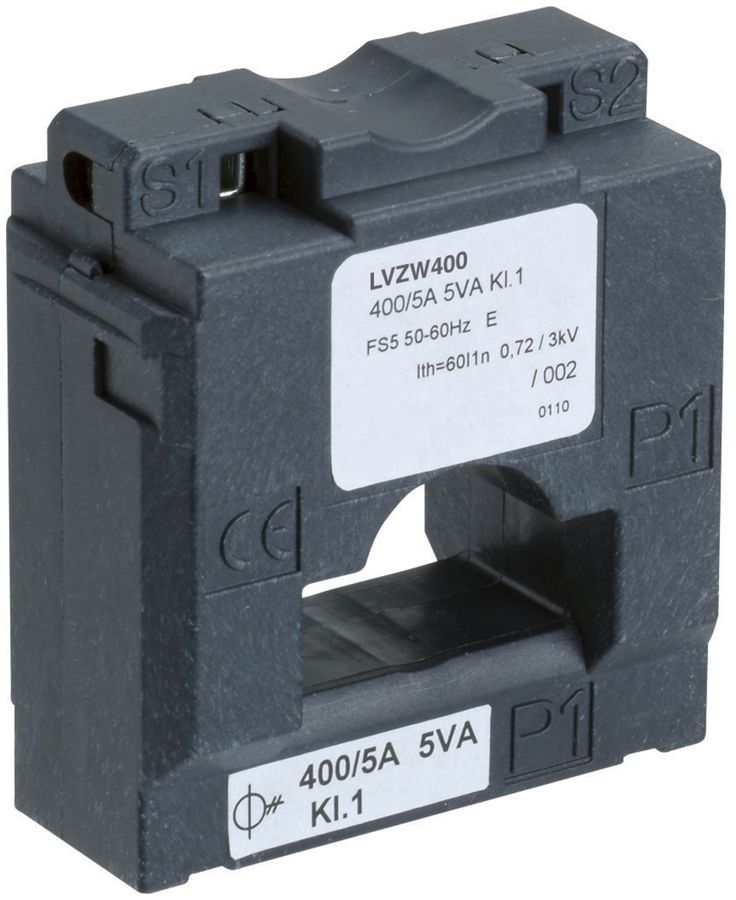 Transformateur de courant Hager 1P weber.vertigroup DIN1…3 800/5A 5VA classe 1