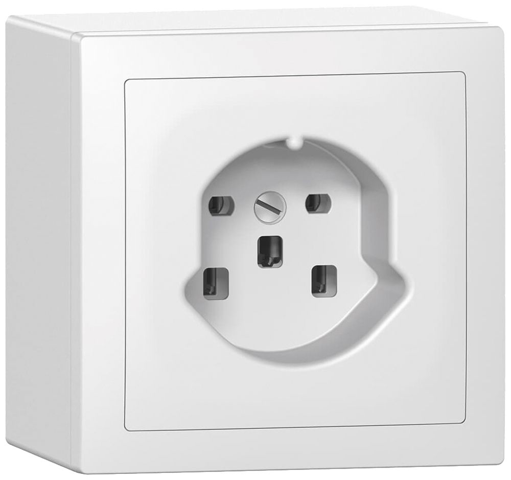 AP-Steckdose SIDUS T25 weiss