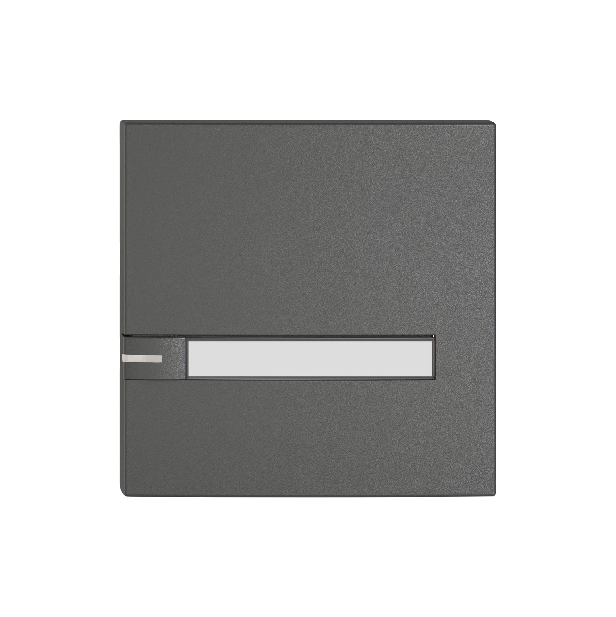 Poussoir 1/1 EDIZIO.liv SNAPFIX® p.KNX&UNI a.LED a.étiquette comm.1touch.grf