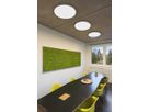 LED-Deckenleuchte SLV PANEL 60 ROUND CL 42W 3150lm 3000K 110° Ø600mm silber