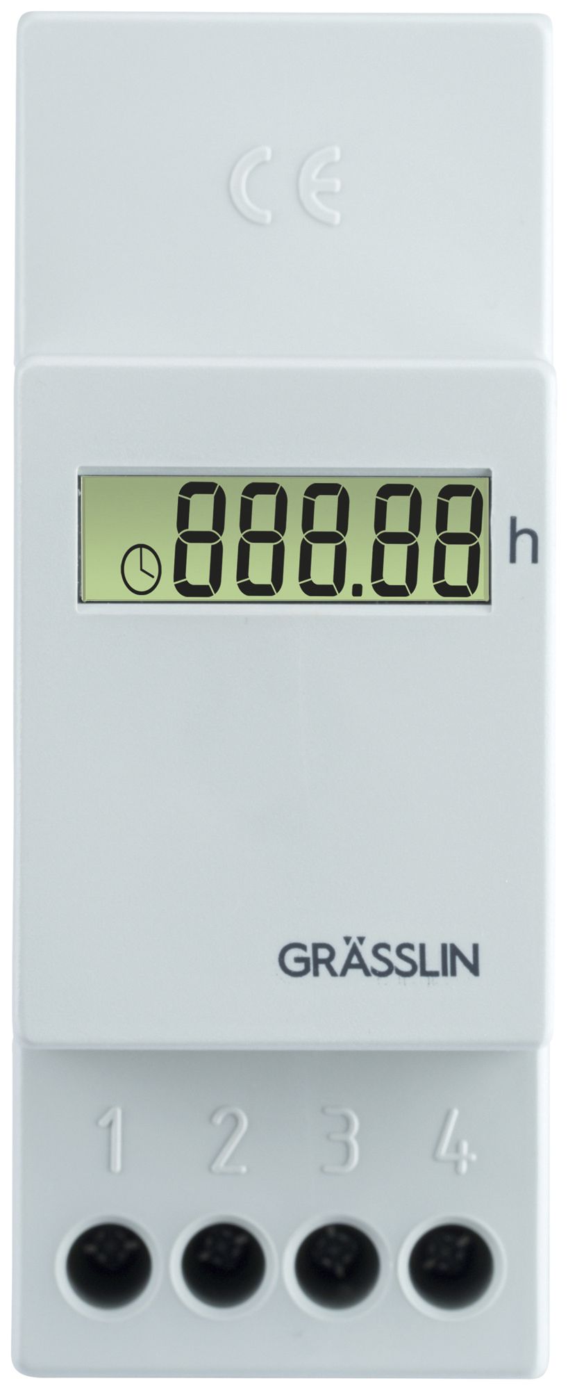 Compteur d'heures de service AMD Elbro taxxo 9403, 24…240VAC / 12…150VDC, gris