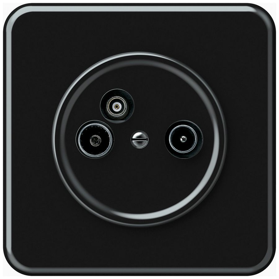 UP-Antennendose TV-R-Daten origin Stichdose 4dB schwarz