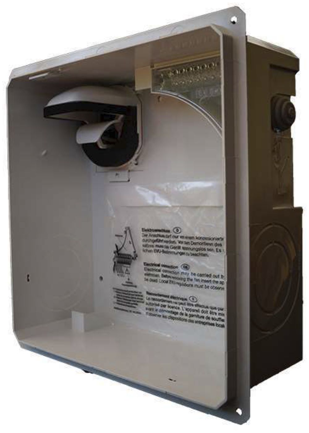 UP-Gehäuse LIMODOR MH-G Stutzen hinten