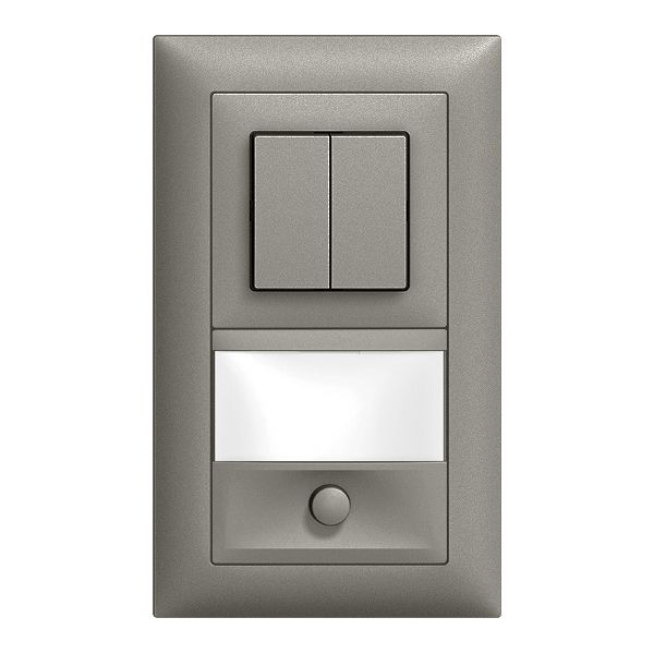 UP-Kombination EDIZIOdue 1/1P+Sonnerie dunkelgrau