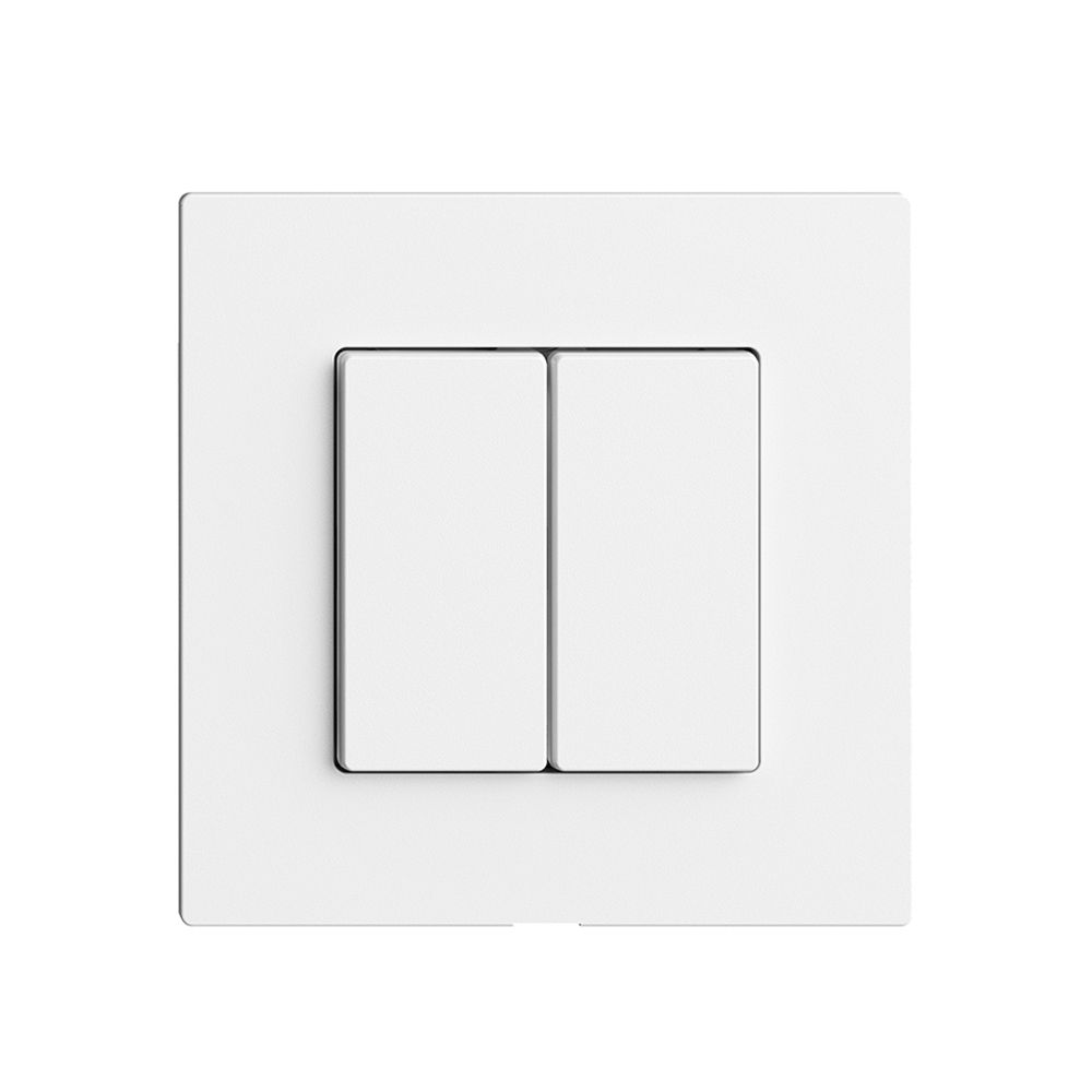 Nebenstelle 2K/2T zu Druckschalter Edue Wiser weiss