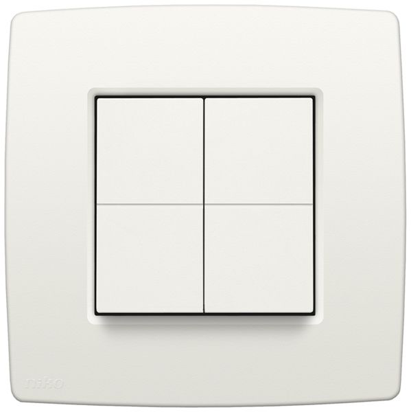AP-Tastdimmer Niko mit Bluetooth weiss