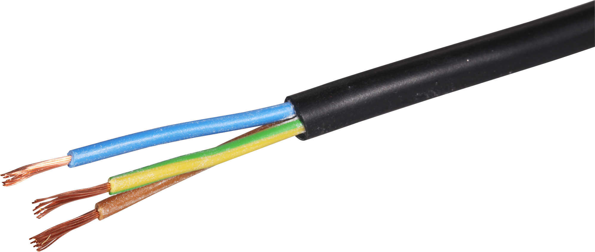 Cavo Tdlr 3×0.5 mm² LNPE nero Eca