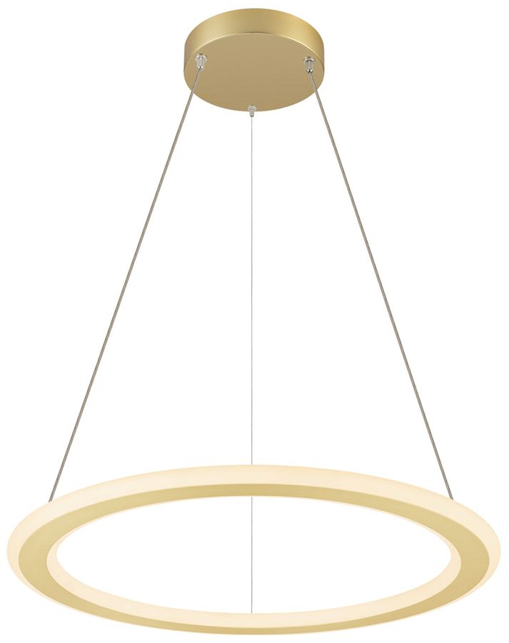 LED-Pendelleuchte SLV ONE FLAT 23W 1700lm 927/930 DIM Ø600 Messing