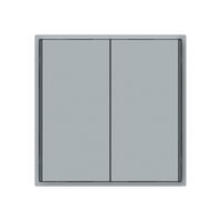 Poussoir KNX KAL 2×touches 4×points actionnables LED gris