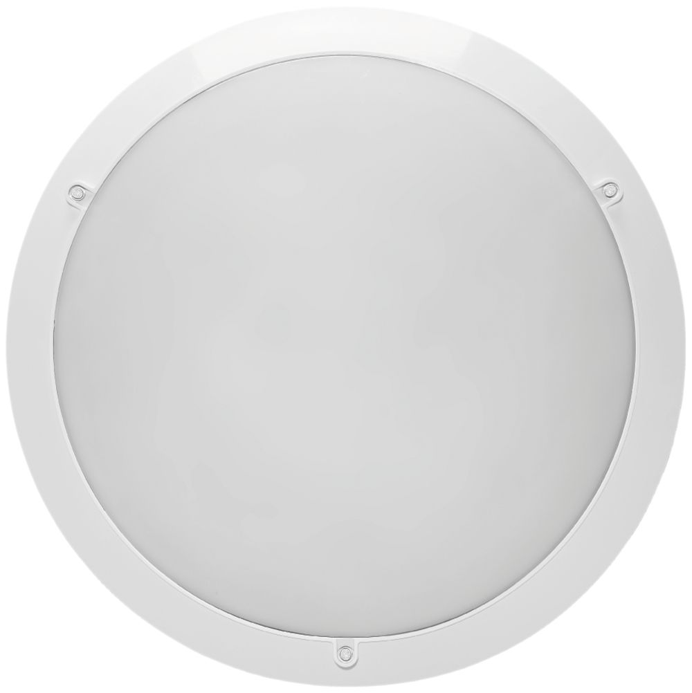 Plafonnier/applique LED ESSENTIEL 1500lm 14W ON/OFF Ø322mm antivandalisme blanc
