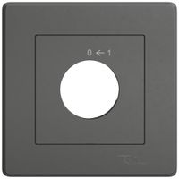 UP-Montageset EDIZIO.liv SNAPFIX® f.Schwenktaster m.Schloss 0 ← 1 dgu