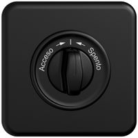 UP-Montageset STANDARDdue SNAPFIX® f.Schwenktaster m.Griff Acceso → ← Spento sz