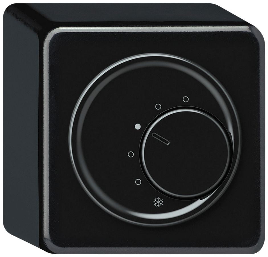 Termostato ambiente AP origin 230VAC 5…30°C 10A nero