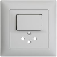 Kit frontale INC EDIZIOdue grigio chiaro 88×88mm T12 con shutter