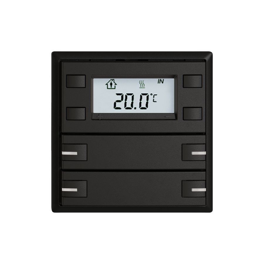 Poussoir RTH EDIZIO.liv SNAPFIX® a.RGB-LED 4×touches comm.1T no