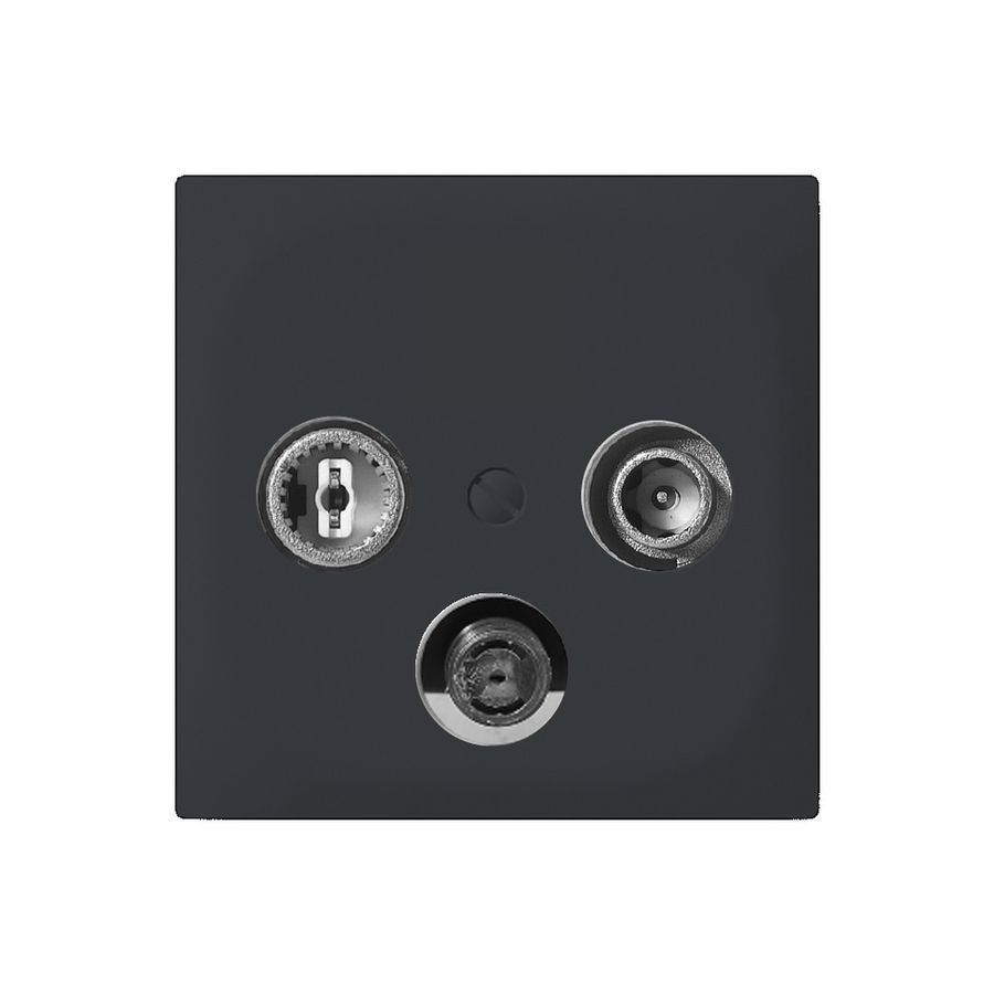 UP-Antennendose SIDUS E TV-R-SAT anthrazit