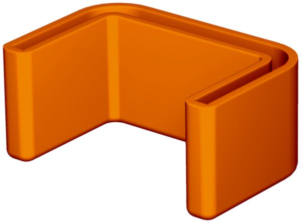 Schutzkappe Bettermann für US 3 Profile orange