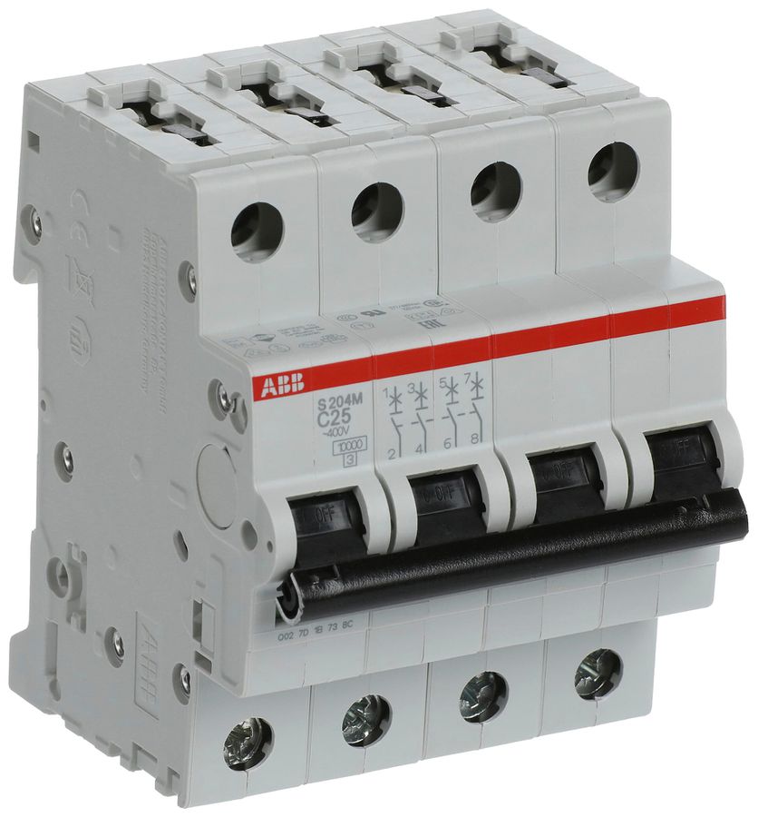 Disjoncteur ABB S204M-C25 25A C 10kA