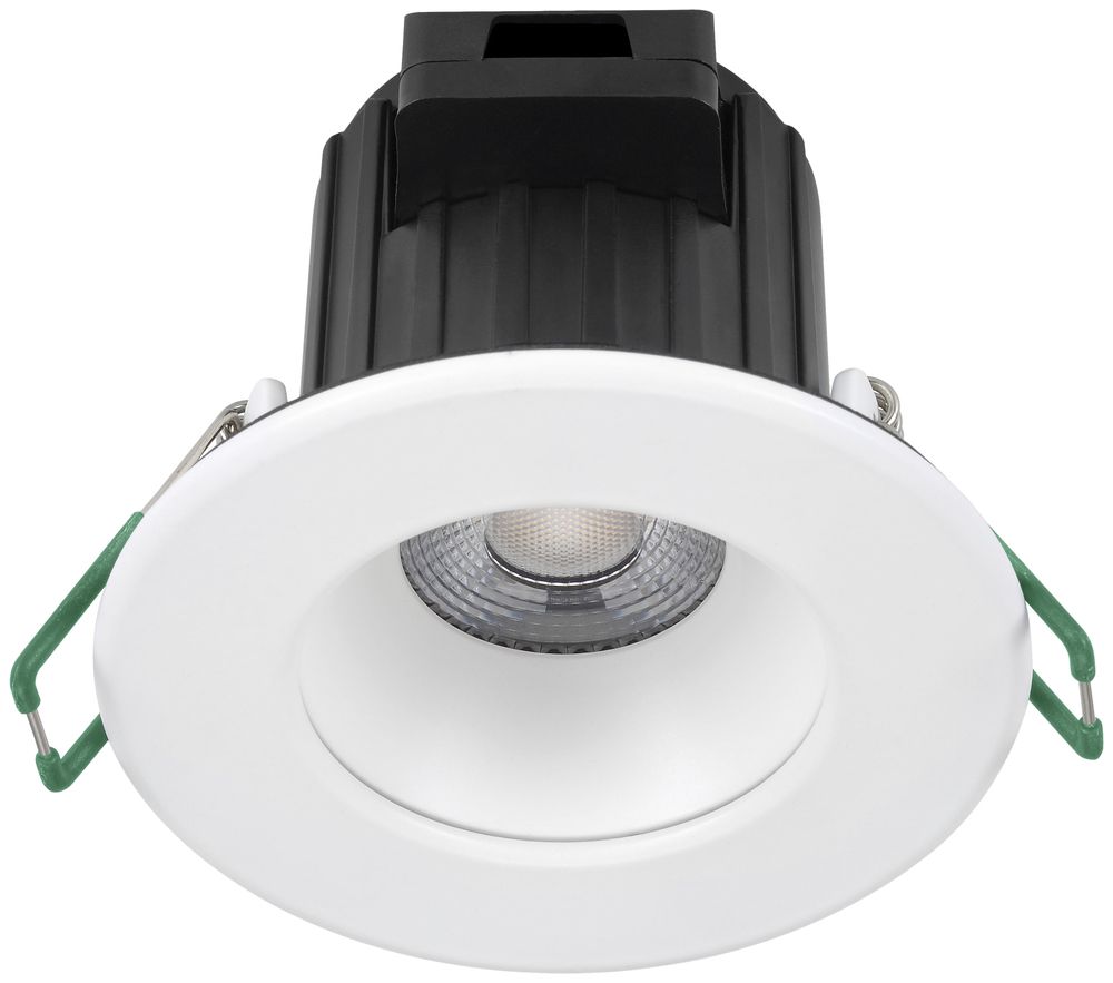 EB-LED-Deckenleuchte START ECO SPOT ALUMINIUM 9W 830 40° IP65/20 Blende weiss