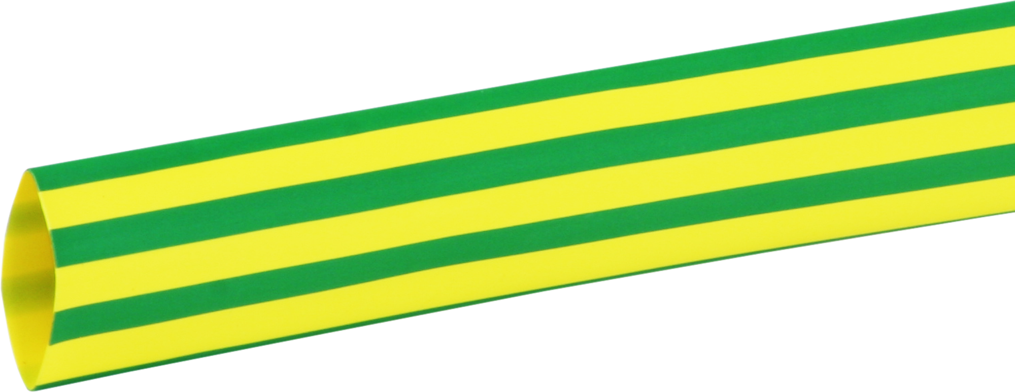 Guaina retrattile DCPT 12mm verde/giallo