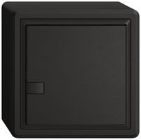 Poussoir universel AP EDIZIO.liv UNI SNAPFIX® 12…48V s.LED 1× comm.1T no