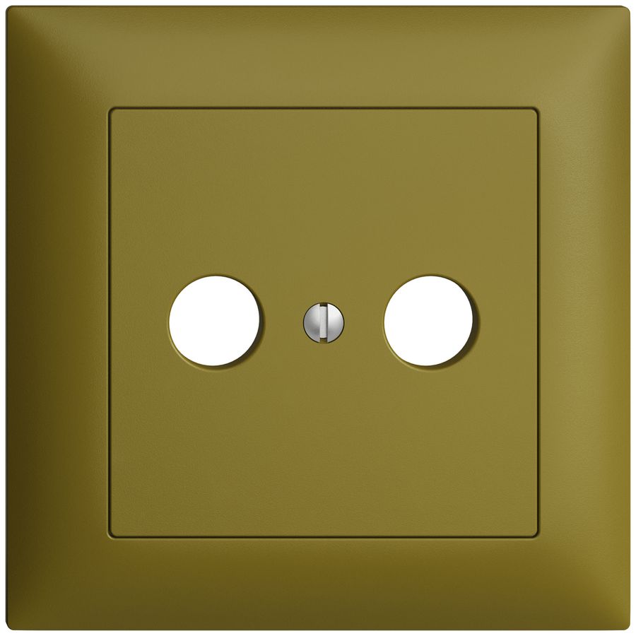 Kit frontale INC EDIZIOdue olive 88×88mm